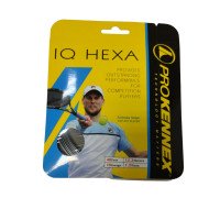 Тенісні струни ProKennex IQ HEХА 17G - 12.2 м 1.28mm/17G Сірий (AYSG1904-G)