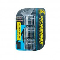 Намотка на ракетки ProKennex Super Wrap Over Grip 3 шт 25x1100x0.75 Чорний (AYGP1705-B)