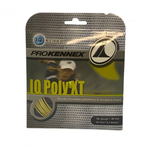 Тенісні струни ProKennex IQ POLY XT 16L - 12.2 м 1.28mm/16L (AYSG0609) - фото 1